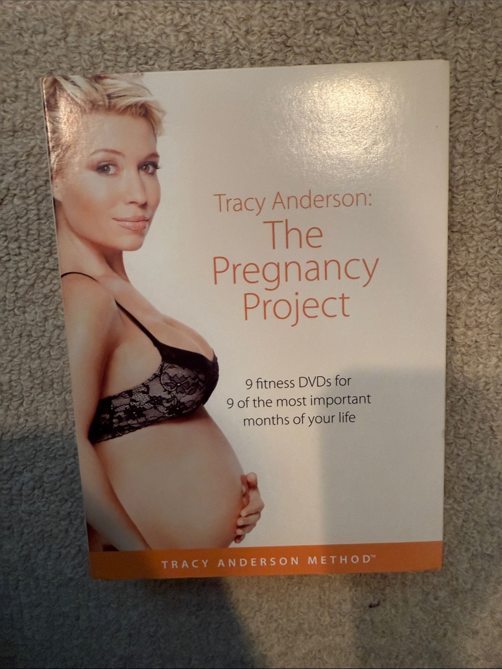 Tracy Anderson: The Pregnancy Project DVD Set - White & Peach